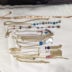 LOT OF 10 Kendra Scott Necklaces   SOLD AS LOT ONLY